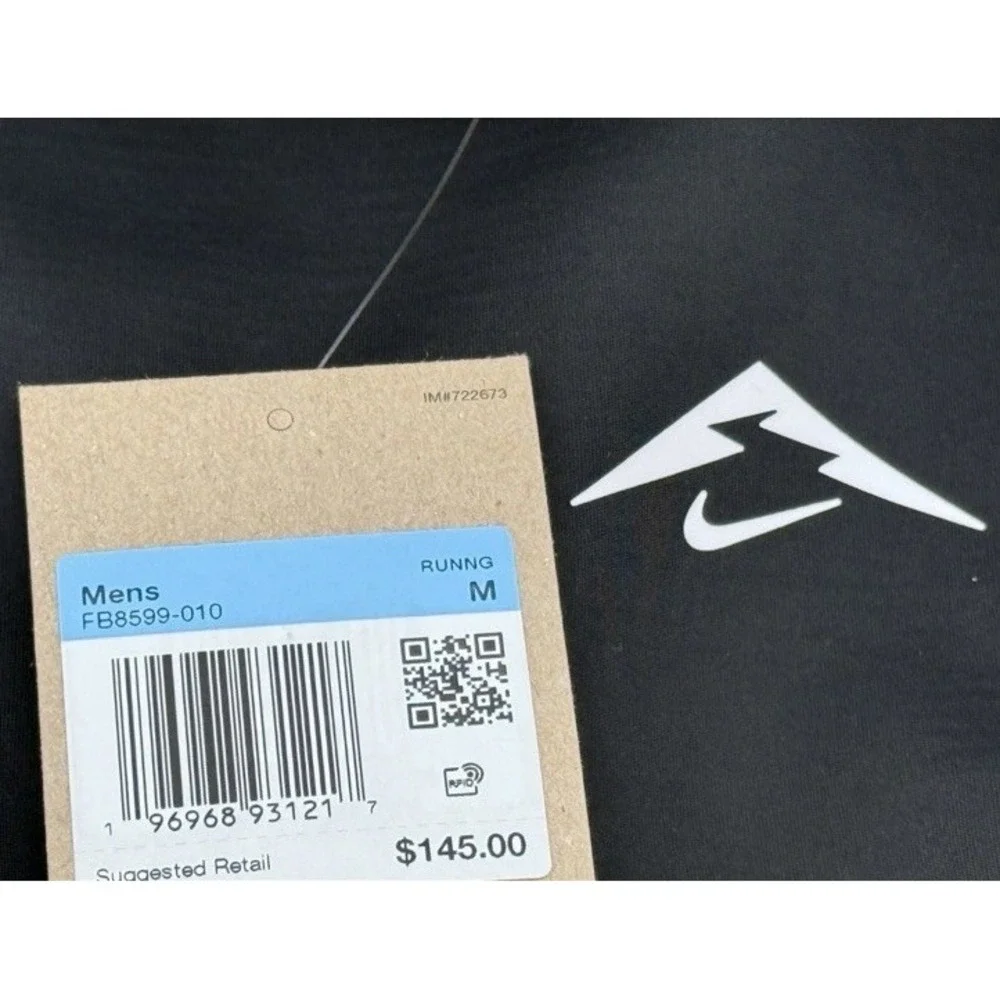 Nike Trail‎ Lunar Ray Running Hiking Pants Leggings Black Size Large FB8599-010